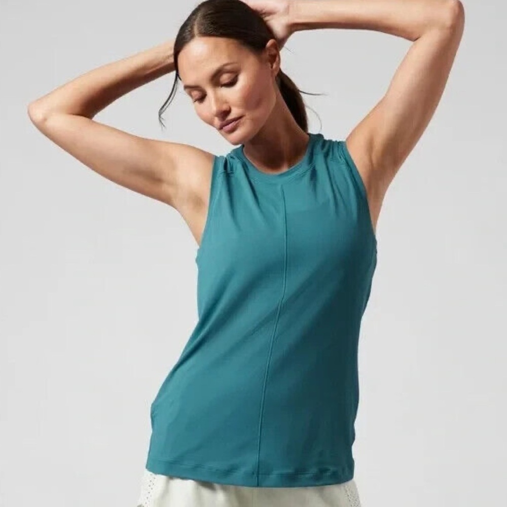 Athleta Sunchaser UPF Tank Borealis Green 3X